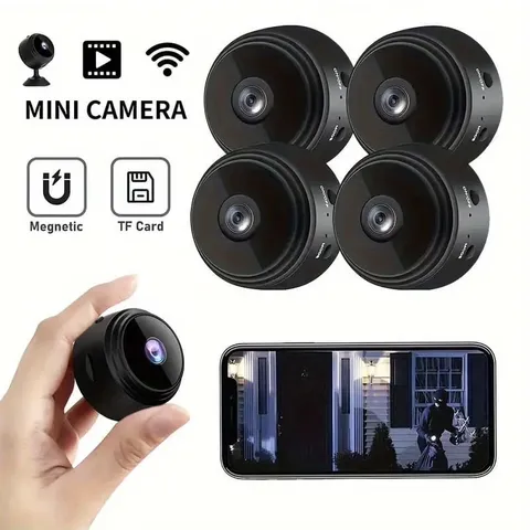 Wireless Wifi Security Camera Mini Home Indoor Outdoor Camera, Smart Home Camera