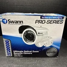 Swann Pro Series PRO-780TM Ultimate Optical Zoom Security Camera, New!
