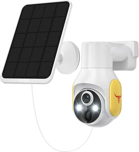 1080p Security Camera Wireless with Solar Panel, Smart AI Human Detection, 2-Way