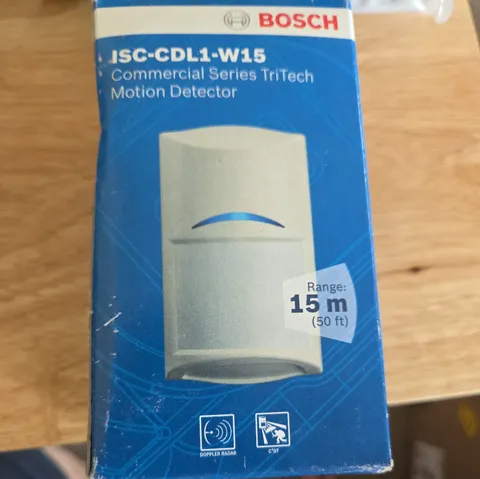 NEW Bosch Commercial Series TriTech Motion Detector, White (ISC-CDL1-W15)