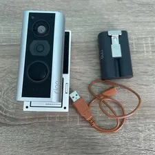 Ring Peephole Cam - Video Doorbell Camera w/Battery and Charger