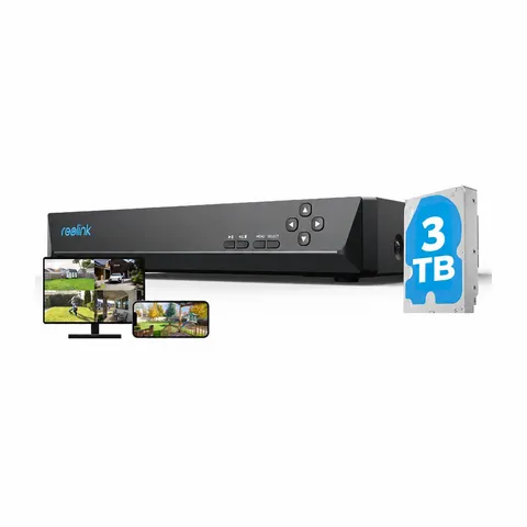 Reolink 16CH NVR Network Video Recorder for Security Camera System with 3TB HDD