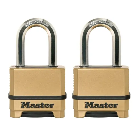 Master Lock Gold Combination Lock Heavy Duty Weather Resistant Padlock