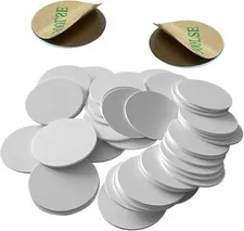 Blank T5577 Rewritable 125Khz RFID Coin round Card Stickers - 10Pcs