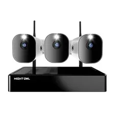 Night Owl WM-8BBTWN1-32B 10 Channel Bluetooth 3 Battery 1080p HD Wire-Free
