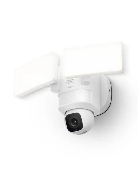 eufy Security T8426 Wired Security Floodlight Camera Built-in Siren Pan & Tilt