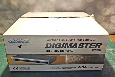 GANZ Digimaster DR-016FX2-2TB 16-Channel DVR | 960H H.264 | Open Box