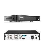 H.265+ 5MP 3K Lite CCTV DVR 8 Channel Full 1080p, AI Human Vehicle Detection,...
