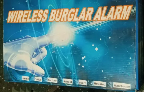 DIY Wireless Burglar Alarm Open Box