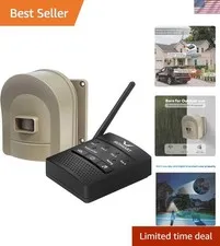 1/2 Mile Hosmart Driveway Alarm Wireless Sensor System & Driveway Sensor Aler...