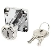 32mm High Cylinder Cupboard Cabinet Mailbox Drawer Safe Lock w 2 Keys