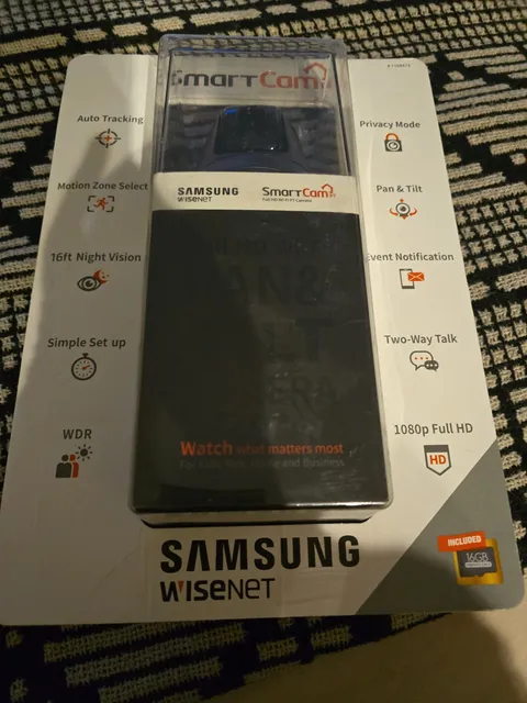 Samsung Wisenet SmartCam SNH-V6410PN Sealed Brand New
