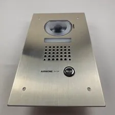 Aiphone AX-DVF Video Door Station Intercom Doorbell Stainless Steel Tested