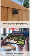 Blink Outdoor 4th Gen Battery-Powered Camera System with Sync Module 5 Cameras