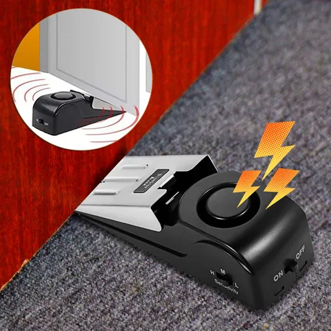 Door Resistance Burglar Alarm Door Stopper