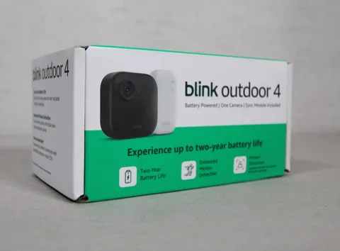 NEW Blink Outdoor 4 (4th Gen) Wire-free Smart Security Camera-Black (B0DHLSZXQD)