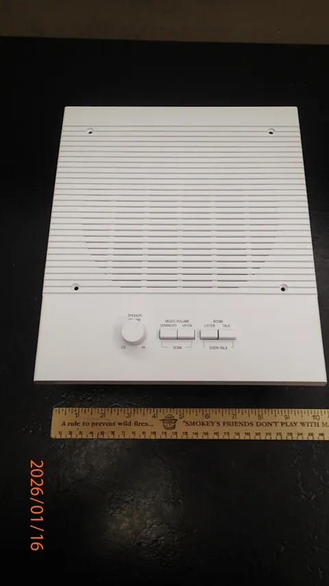 M&S Linear N68RS Intercom 8" Speaker NEW White 