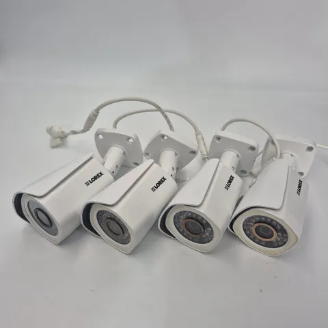 Lorex LNB3163-C 2MP HD IR Bullet Security Camera Lot Of 4 Cameras Only