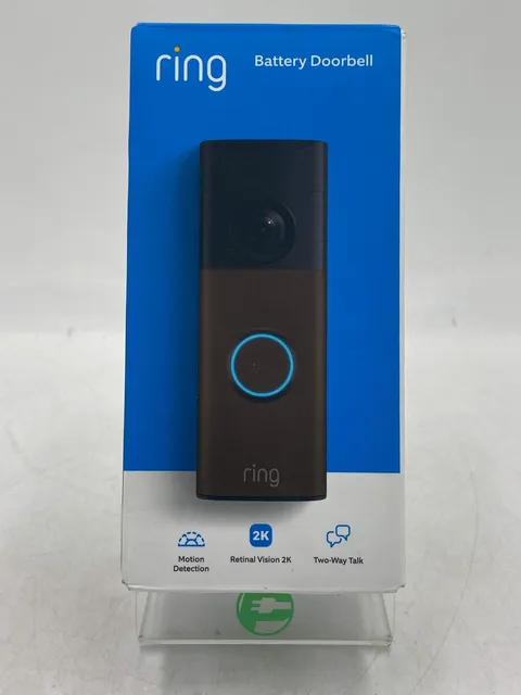 New Ring Battery Doorbell 2026 2nd Gen Matte Mocha Home Surveillance Camera 5DFY