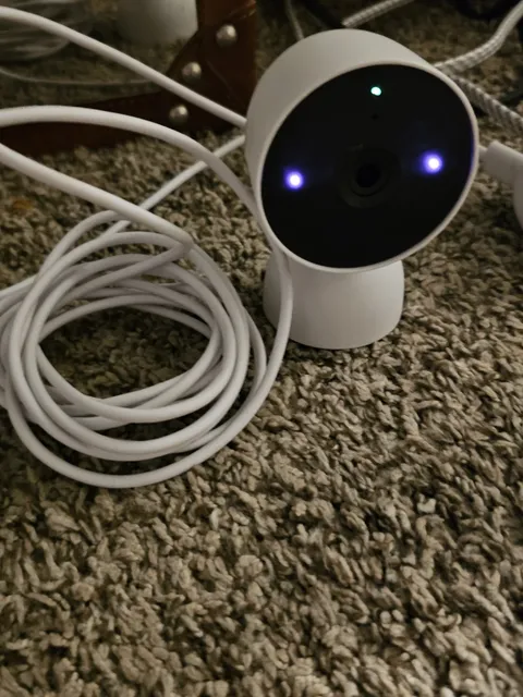 Google Nest Cam 2nd Gen Indoor Wired Smart Home Security Camera.For Parts/repair