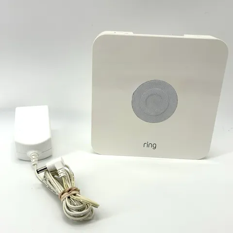 Ring Alarm Base Station 1st Gen 4HB1S70EN0 Z-Wave Plus w AC Adapter (Q)