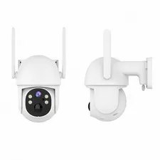 2 Pack Solar Security Cameras Wireless WiFi Outdoor 1296P Color Night Vision