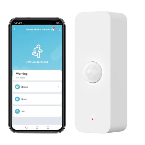 WiFi Motion Sensor, Smart Motion Detector for Home Security, Wireless Motion ...