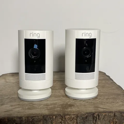 Lot of 2 Ring Stick Up Cam 5UM7E5 3rd Gen In/Outdoor Battery Security Camera