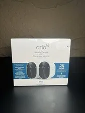 NEW Arlo Pro 6 2K HDR Security Cameras 2-Pack 160° View Wire-Free Smart Home