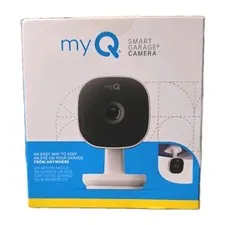 Chamberlain myQ Garage HD 1080p Wi-Fi Security Camera - White New Sealed 