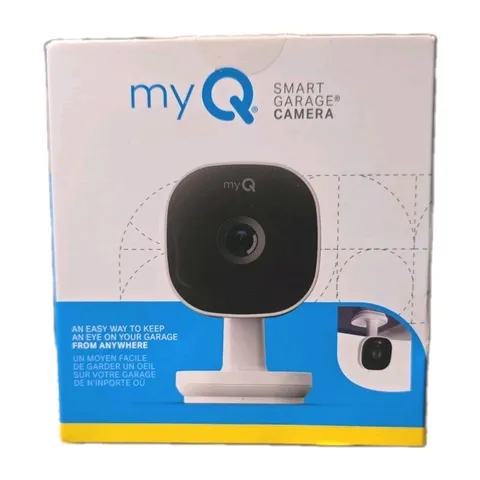 Chamberlain myQ Garage HD 1080p Wi-Fi Security Camera - White New Sealed 