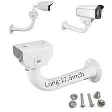 CCTV Mount Bracket, Surveillance Bracket Wall Mounting for Universal Indoor O...