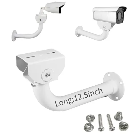 CCTV Mount Bracket, Surveillance Bracket Wall Mounting for Universal Indoor O...