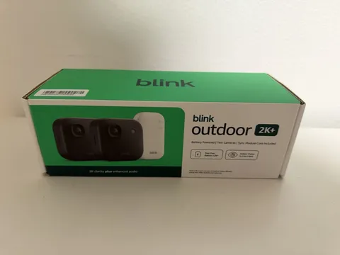 Blink Outdoor 2K+ 2-Cam Battery Kit 2560x1440 Wi‑Fi Sync Module Core