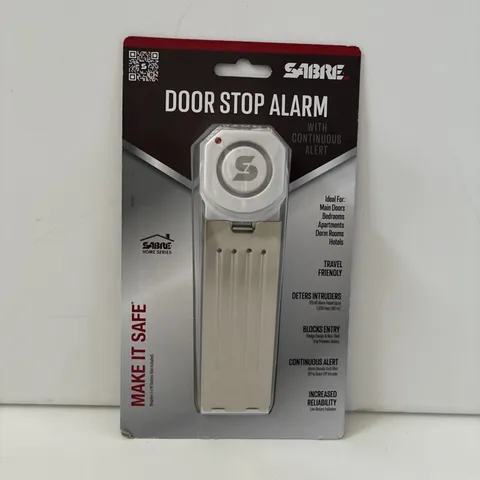 Sabre Security Door Stop Alarm Wedge Loud for Siren Hotel Dorm Apartment HS-DSA