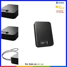 Portable Safe 3 Digit Combination Lock Solid Steel 1500 LB Test Cable Foam