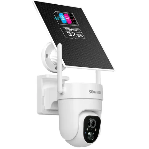 CQ3 4G LTE Cellular Security Camera Wireless Outdoor, $14.9/Month for Unlimit...