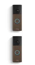 2 Pack Ring - Battery Doorbell (newest model) Retinal 2K with wide-angle