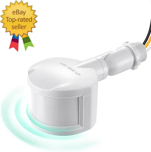 Motion Sensor, 180-Degree Replacement Motion Detector for Security Floodlights..