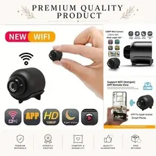 1080p WiFi Security Camera GEMODI X5 Mini Night Vision Motion Detection