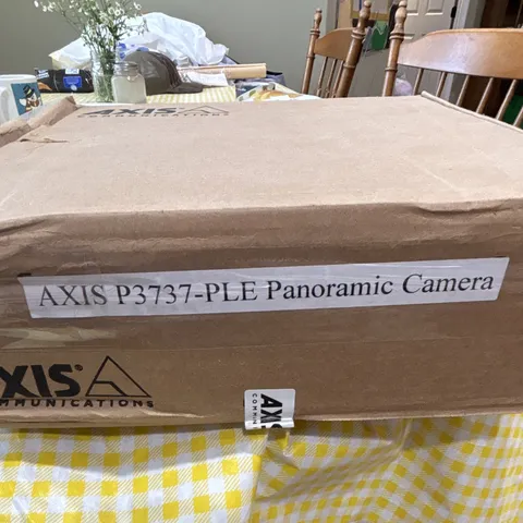 Axis P3737-PLE 02634-001 IP Panoramic Camera. New in box. Factory sealed.