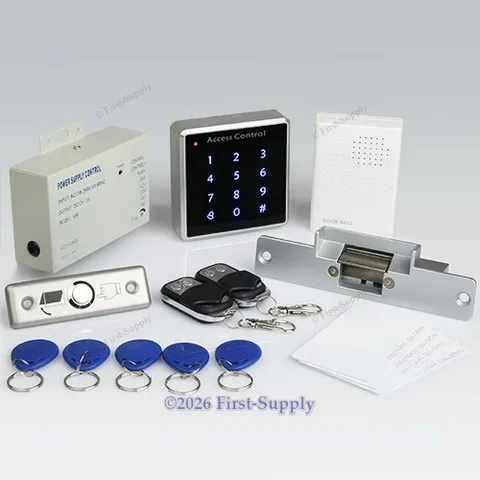 DIY Full Complete RFID Door Access Control Kit Set With Electric Strike Lock NEW
