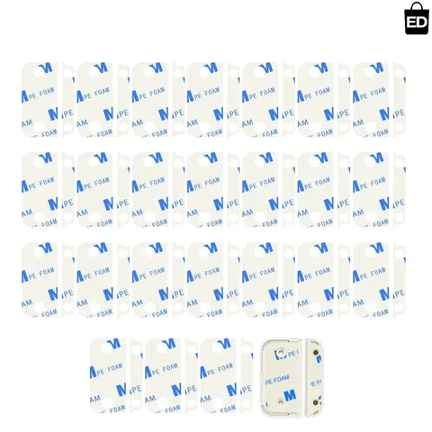 Heavy Duty 24PCS Ring Sensor Adhesive Pads - Secure and Effortless Installation