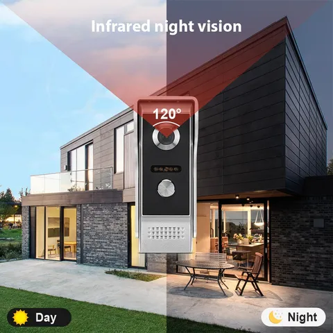 Video Doorbell Intercom System Versatile Use For Offices And Homes Premium CAD