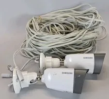 Samsung SDC-7340BCN Digital Color Surveillance Camera Night Vision Security Pair
