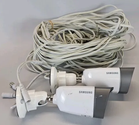 Samsung SDC-7340BCN Digital Color Surveillance Camera Night Vision Security Pair