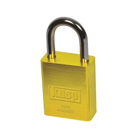 Kasp K14040GOLD Solid Aluminum Lock 40mm - Gold