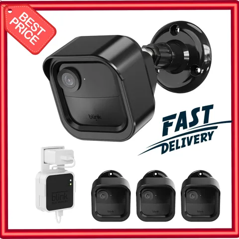 3 Pack All New Blink Outdoor & Indoor Wireless Home Security Camera System Mount