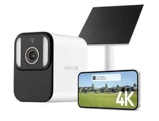 Anona Aurora Solar Security Camera Set 4K Ultra HD Alexa Google Home