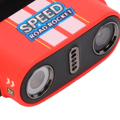 Car Shaped Keychain Camera 2K Video Recording 130° Wide Angle Thumb Sized C WCPL